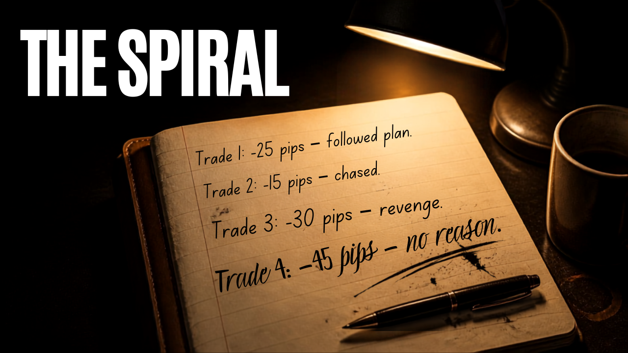 Spiral Trading Journal Poster