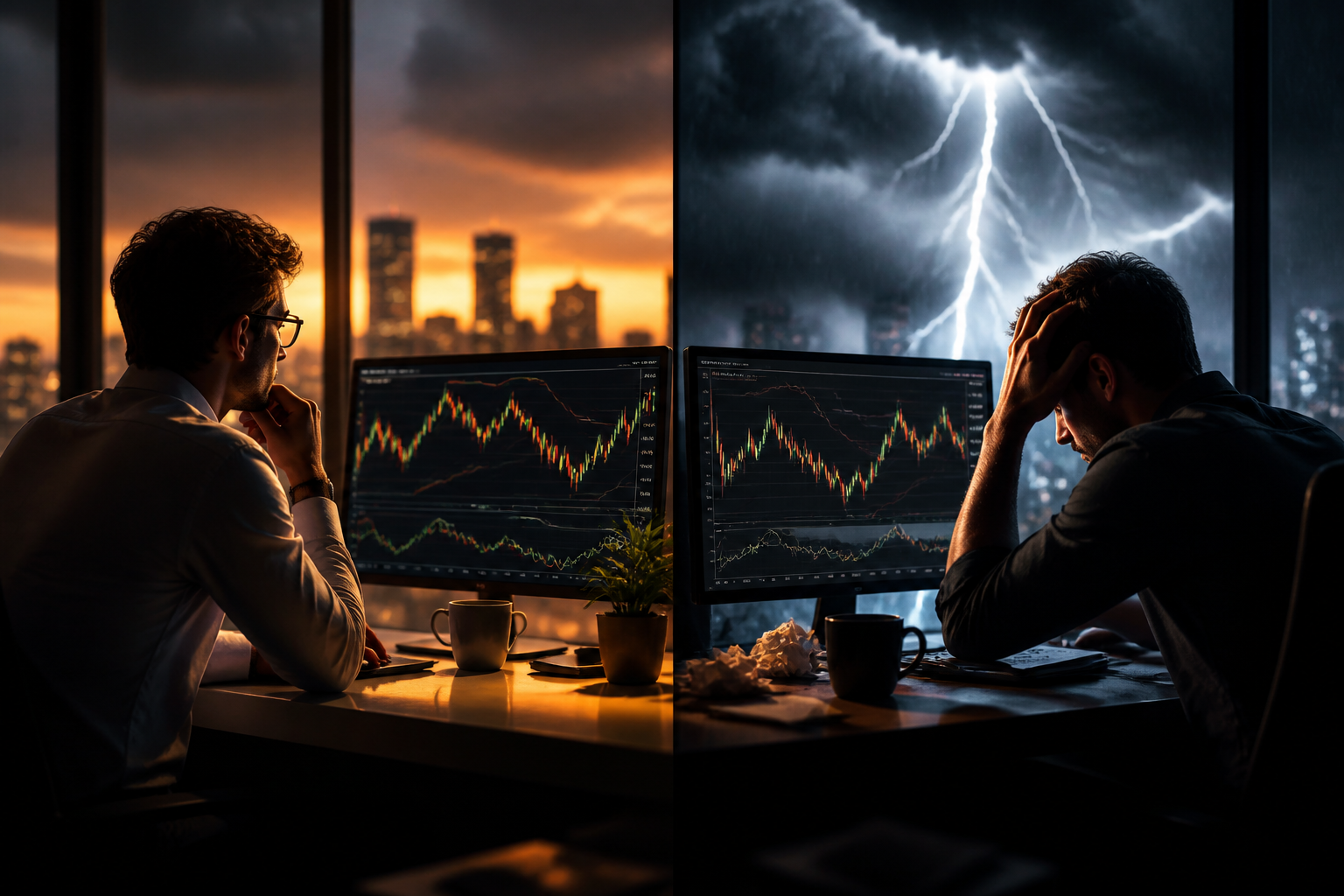 Two Traders, Same Chart, Different Risk